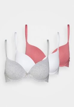 Anna Field Sunlight 3Pack Tshirt Bra - T-Shirt Bh - Pink/Grey/White 14 Anna Field Sunlight 3Pack Tshirt Bra - T-Shirt Bh - Pink/Grey/White -Anna Field 2dc08d5a17e5486e994df821bba6549b