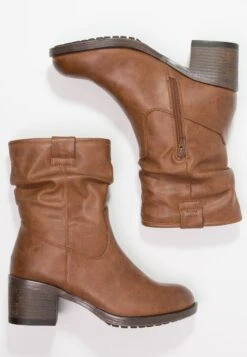 Anna Field Winter Boot - Korte Laarzen - Cognac -Anna Field 390584ecf6434fd885a612b6aed2e7f7