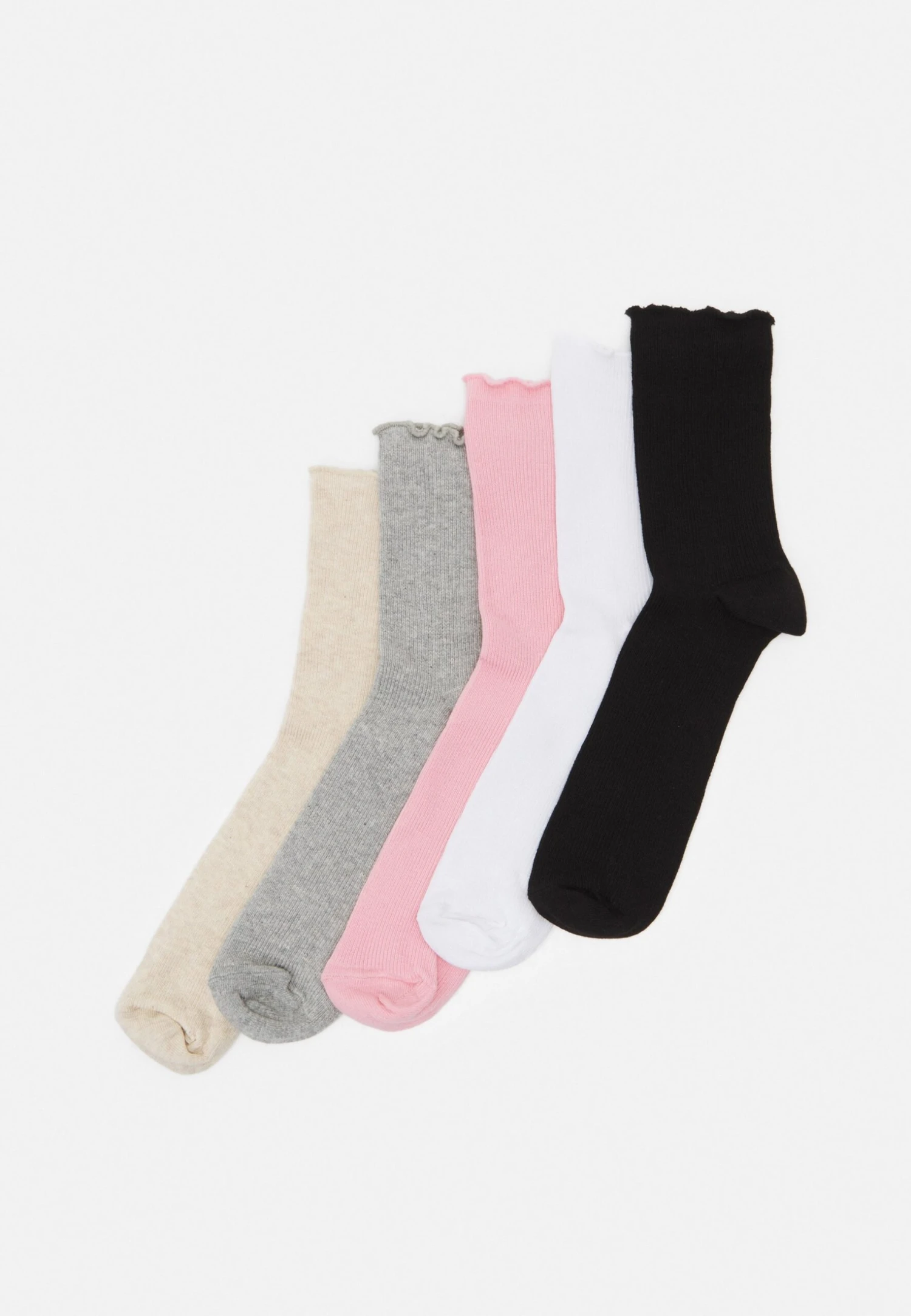 Anna Field 5 Pack - Sokken - Black/White/Grey 3 Anna Field 5 Pack - Sokken - Black/White/Grey