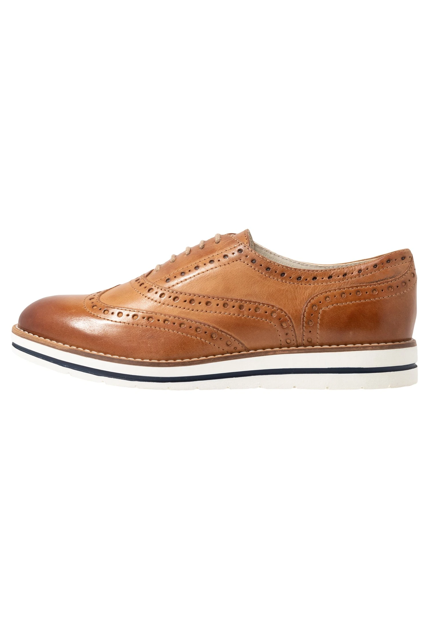 Anna Field Leather - Sportieve Veterschoenen - Cognac 4 Anna Field Leather - Sportieve Veterschoenen - Cognac - Afbeelding 2