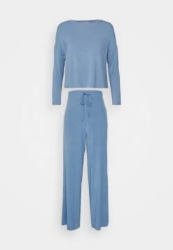 Anna Field Wide Leg - Pyjama - Blue 12 Anna Field Wide Leg - Pyjama - Blue -Anna Field 73662d12d3de4a2d8216175c6b3ae005