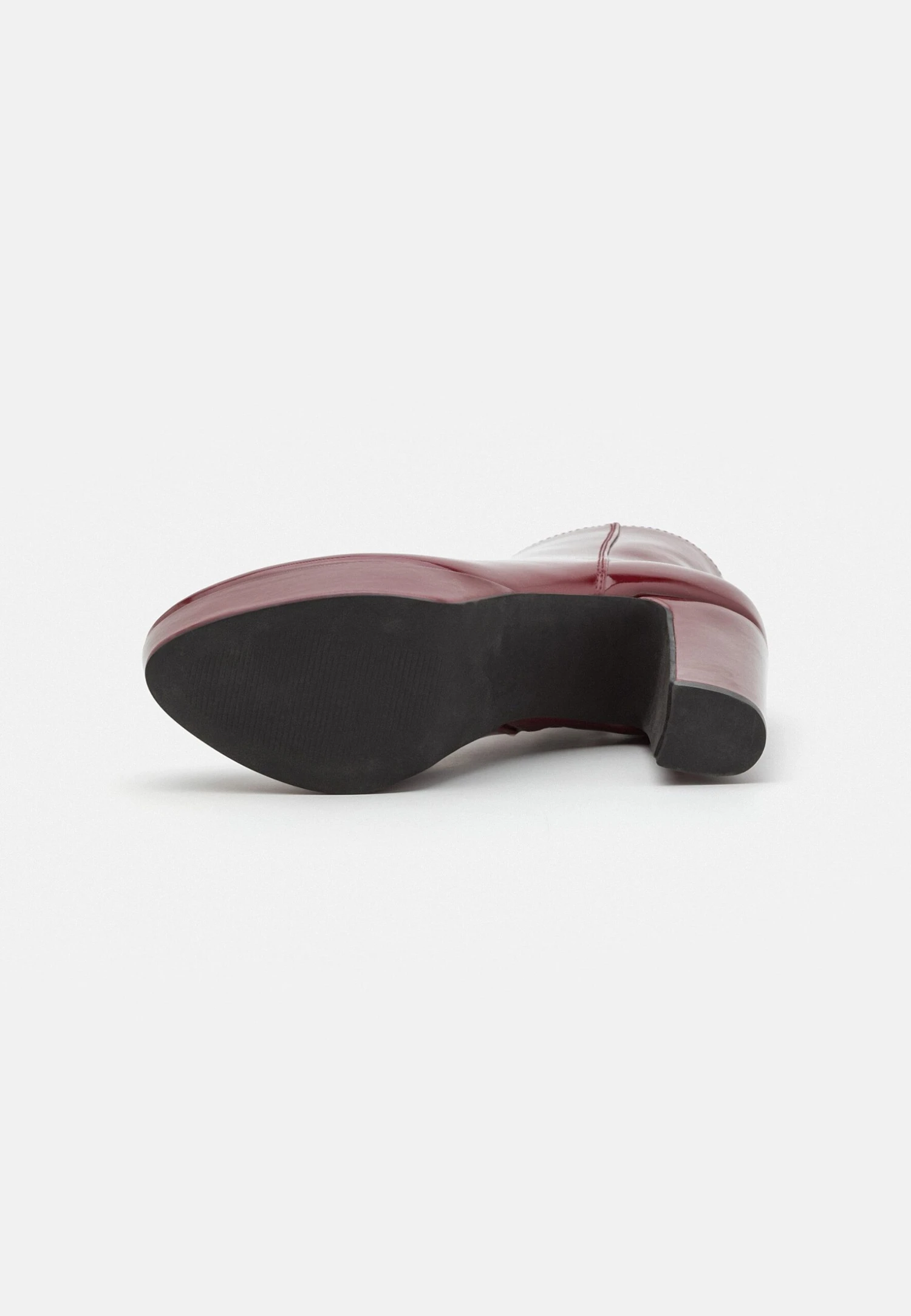 Anna Field Enkellaarsjes Met Hoge Hak - Dark Red 7 Anna Field Enkellaarsjes Met Hoge Hak - Dark Red - Afbeelding 5