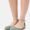 Anna Field Ballerina'S Met Enkelbandjes - Mint -Anna Field 83408202f28e4d838211272ee5b9a9d9