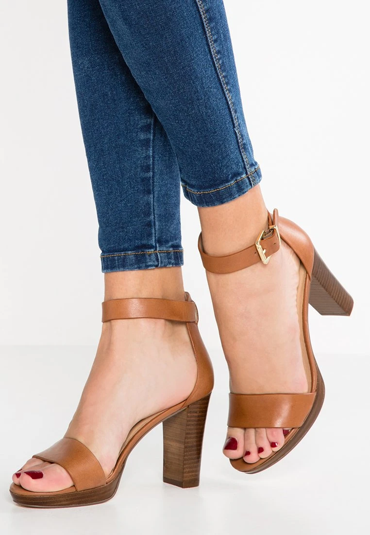 Anna Field Leather- Sandalen Met Hoge Hak - Cognac 3 Anna Field Leather- Sandalen Met Hoge Hak - Cognac