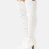 Anna Field Overknee Laarzen - White 1 Anna Field Overknee Laarzen - White -Anna Field c9a0a96285d2419ca549c52c442abdc7