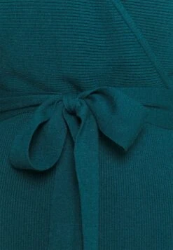 Anna Field Wrap V Ausschnitt Mini Strickkleid Mit Gürtel - Etui-Jurk - Deep Teal 7 Anna Field Wrap V Ausschnitt Mini Strickkleid Mit Gürtel - Etui-Jurk - Deep Teal -Anna Field ce53a6620ca046b6a27233a971b7b11b